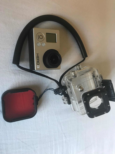 Câmera Gopro Here 3 Com Caixa Lente