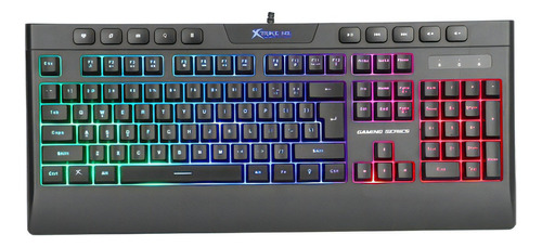 Teclado Gamer Xtrike Me Membrana Iluminacion Rgb Gaming Pc