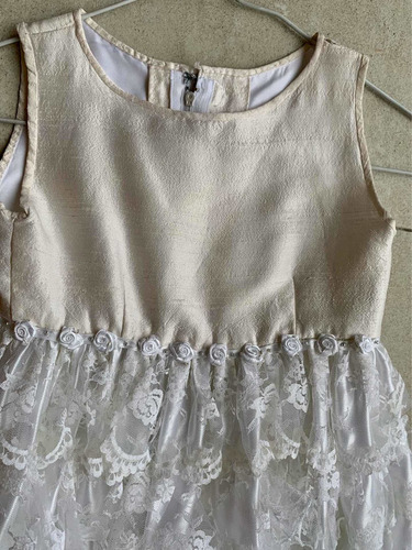 Vestido De Niña 6 7 Años Hecho Por Modista Comunión Divino