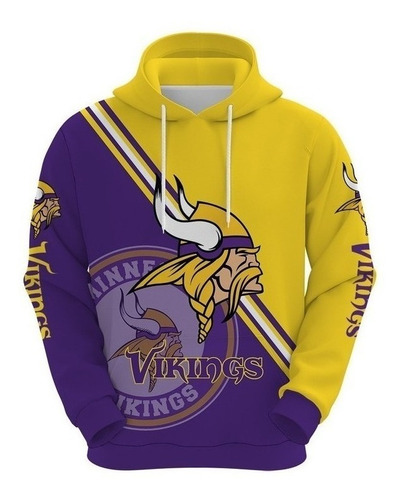 Sudadera Vikings Nfl Envío Gratis Minnesota Vikings