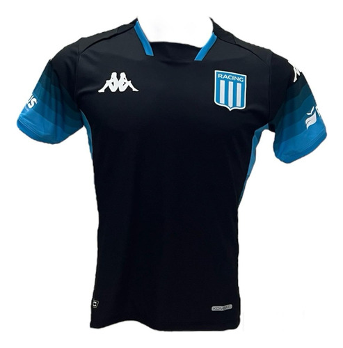 Camiseta Racing Club De Avellaneda Suplente 2024 Negra
