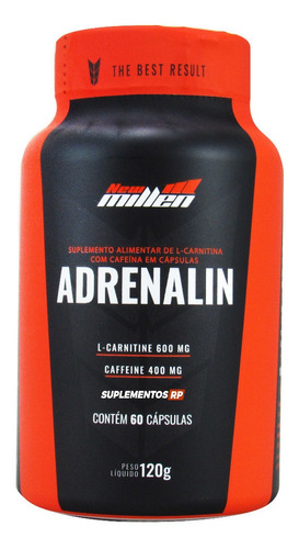 Adrenalin Termogênico Cafeina 420mg + Carnitina 300mg Millen