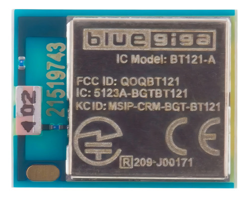 Modulo Bluetooth 4.1 802.15.1 Dual Antena Interna Bt121-a-v2