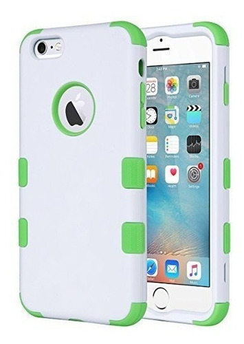 Forro Case iPhone 6s Plus Ulak Shockproof + Lamina Plastica