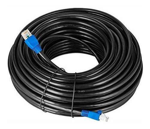 Cable Utp Categ6 Exterior Rollo 40m Resiste Lluvia Sol 