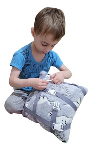 Almohadon Infantil Didactico Juego Sensorial Niños Motricida