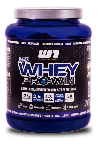 Proteina Whey Pro Win 1 Kg. Winkler Nutrition