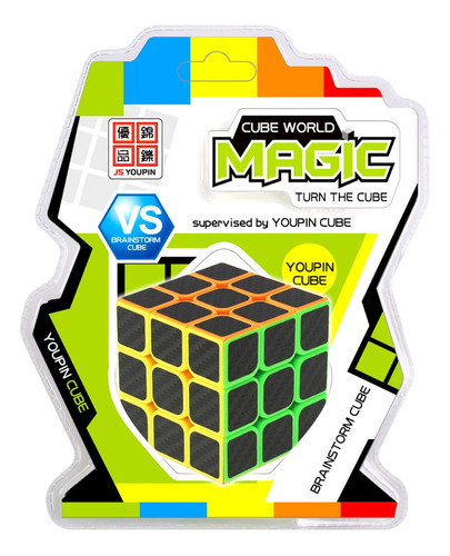 Cube World Magic Cubo Magico 3 X 3 Full Multicolor En Mca