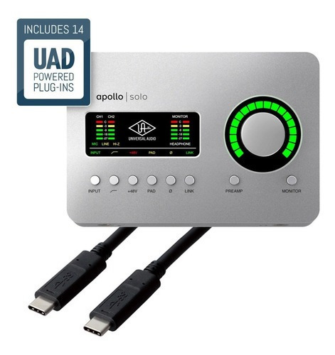 Interfaz Universal Audio Apollo Solo