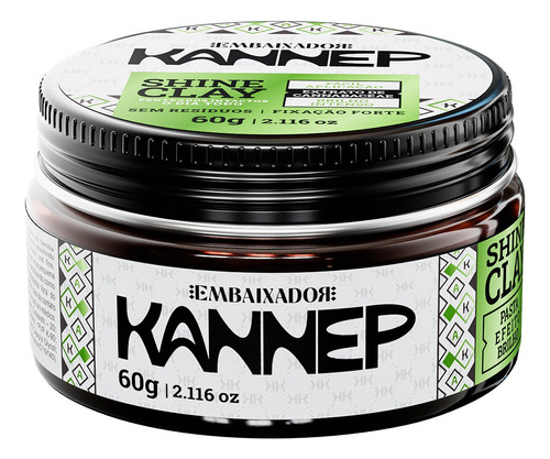 Kit Pasta Matte Clay + Shine Clay + Pó Modelador Kannep