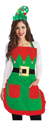 Disfraz De Elfo De Navidad Diadema De Elfo Para Mujeres Adu