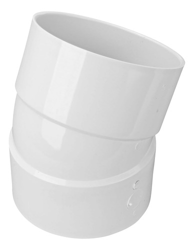 Codo Solapa Soldada, 1/2 Grado, Blanco