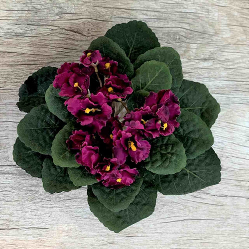 2 Flores Artificiais Violetas Parecidas Com Flor Natural | Parcelamento sem  juros