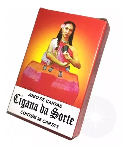 Jogo de cartas Cigana da sorte