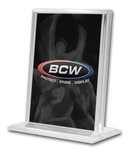 Bcw - Exhibidor Acrílico Para Tarjetas - Vertical C/base