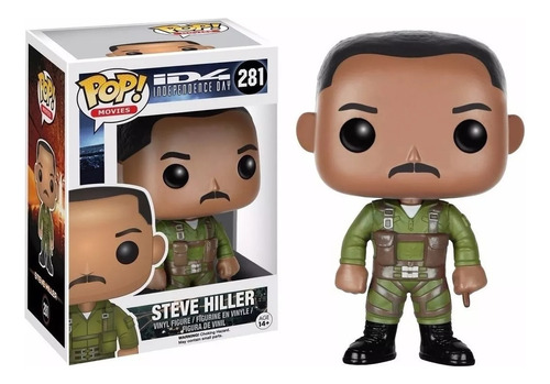 Funko Pop Steve Hiller #281 Independence Day Id4 Will Smith