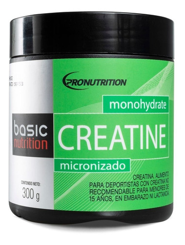 Pronutrition Creatine Monohydrate Micronizada Creatina 100% Sabor Sin sabor