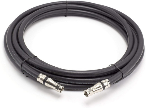 Cable Coaxial Rg11 Anticorrosion De 200 Pies 75 Ohmios Ne...