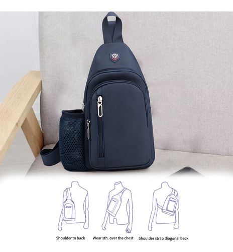 Un Bolso Bandolera De Senderismo Para Hombre, Viaje Y Deport