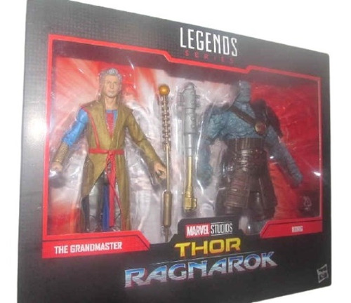 Imagen 1 de 1 de Marvel Legends Grandmaster & Korg Pack Thor Ragnarok 