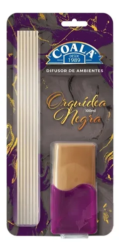 Coala Difusor De Aromas Ambientes Orquídea Negra 100ml