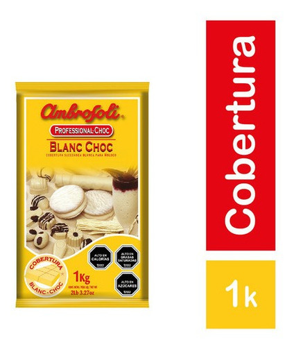 Ambrosoli Cobertura Blanc Choc 1kg