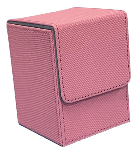 I Card Deck Box Container Album Premium Pu Leather Card Rosa