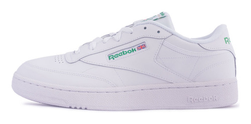Tenis Reebok Club C 85 Blanco Comodo Escolar Cab Ar0456