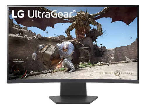 Monitor LG Ultragear 27gs60qc-b 27  Qhd 180hz 1ms Curvado