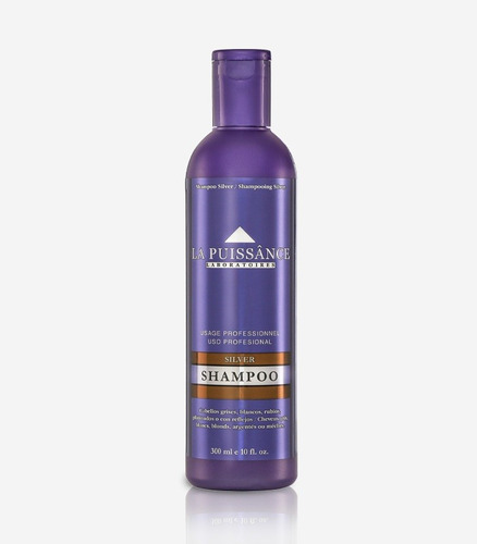 Shampoo La Puissance Silver 300 Ml. Matizador Violeta 