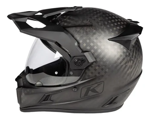 Casco Klim Dual Carbono Koroyd Krios Pro Negro Mate Bamp