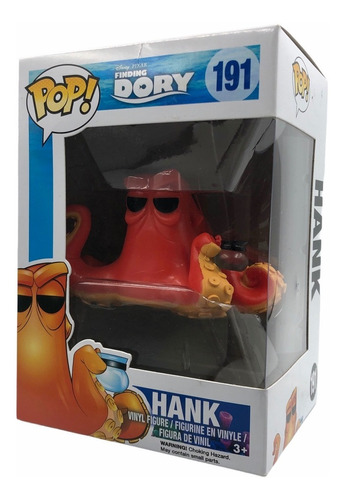 Funko Pop Disney Pixar Buscando A Dory Hank 191 Ruedestoy