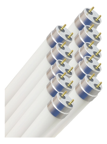 Tubo Led 18w Vidrio =36w 120cm Blanco Neutro 4500k Pack X10