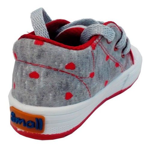 Imagen 9 de 10 de Zapatillas Niñas Bebe Lona Marca Small Modelo Amaia (0121)