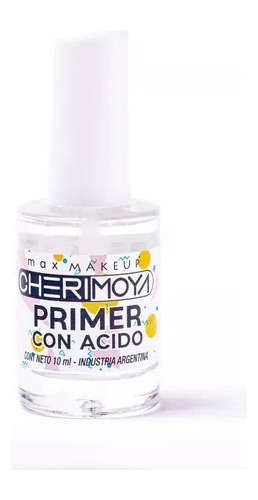 Primer Con Acido Cherimoya 10ml Uñas Esculpidas Semipermanen