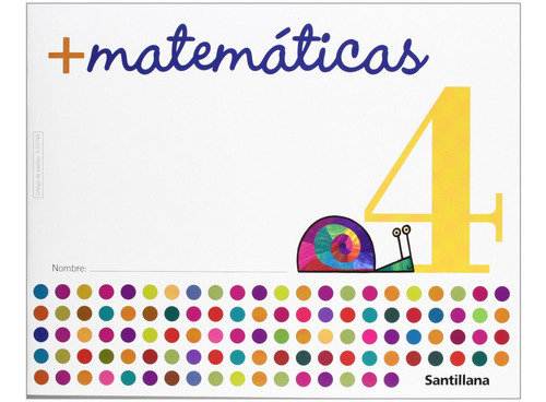 Libro - Cuad.mas Matemat.4 (infantil) 