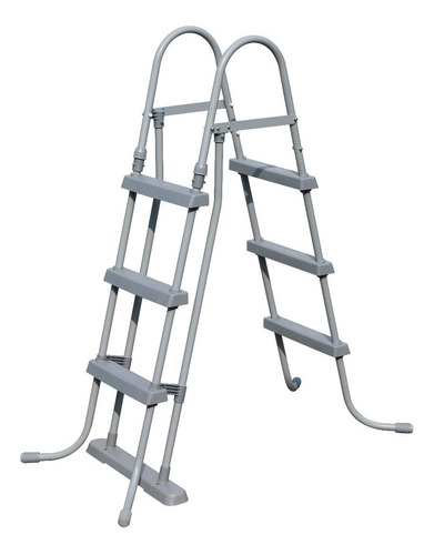Piscina estructural redonda Bestway 56488 con capacidad de 14970 litros de 4.57m de largo x 4.57m de ancho de 4.57m de diámetro gris diseño piedra prismática