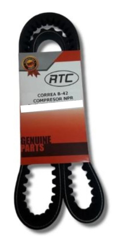 Correa Compresor Freno Aire Npr B42 Dentada