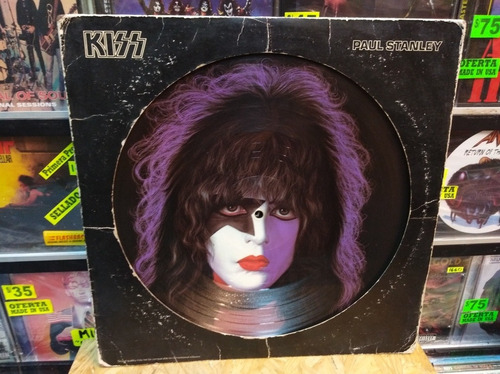 Kiss Paul Stanley Picture Disc (central Vinilo)