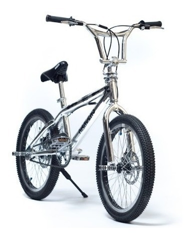 Imagen 2 de 6 de Bicicleta Randers Bmx Rod 20 Aluminio Cromado Mundo Gym