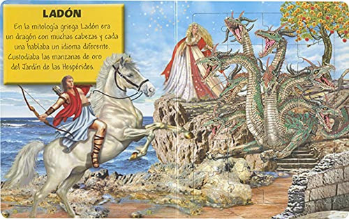 Seres mitológicos: Con 8 Puzles (Libro Puzle), de Valiente, Francisca. Editorial Susaeta, tapa pasta dura en español, 2021