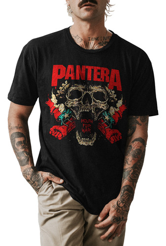 Polo Personalizado Motivo Banda Americana Pantera 002