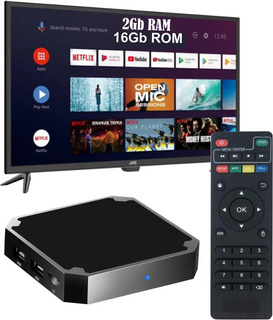 Tv Box Convertidor A Smart Android 10 8gb Rom 1gb Ram