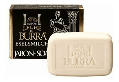 Siete Machos | Leche Burra Urania Jabón En Barra, 90 G,