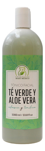 Tónico Facial Hidratante De Té Verde Con Aloe Vera 1 Litro Momento De Aplicación Día/noche Tipo De Piel Todo Tipo De Piel