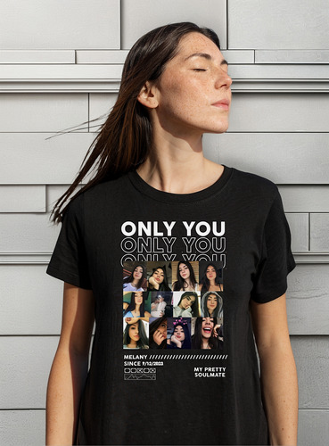 Playera Unisex Personalizada San Valentin 14 Febrero Regalo
