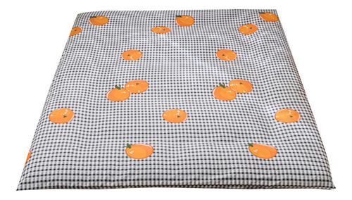 Cubierta De La Estera Plegable Del Piso Del Colchón Naranja
