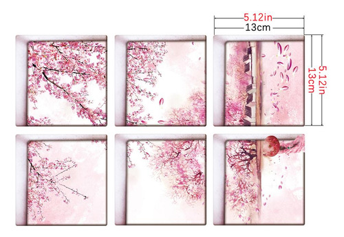 Etiquetas Engomadas Antideslizantes De Del 3d Tatuajes Flor