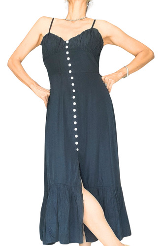 Vestido Mujer Largo Solero Verano Casual Fiesta