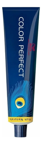 Kit Tinte Wella Professionals Color Perfect Rich naturals tono 5/37 para cabello